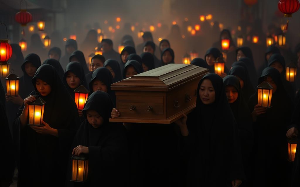 mơ thấy đám ma